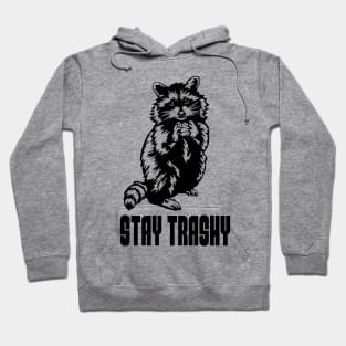 Stay Trashy Possum Raccoon Hoodie